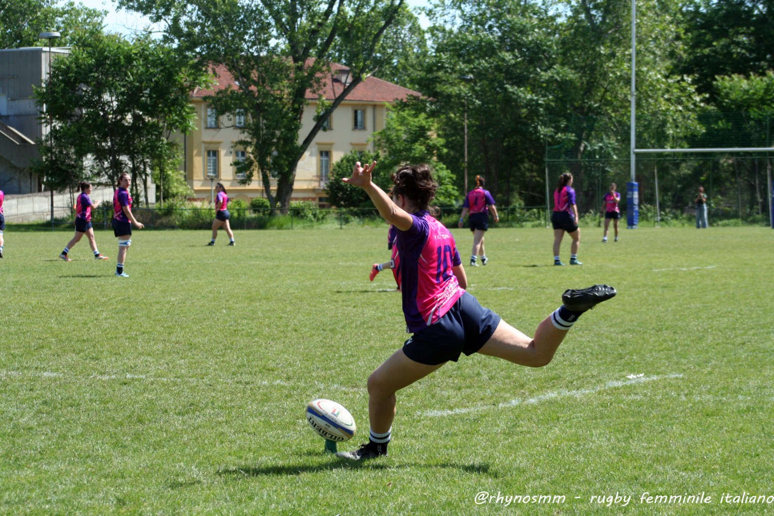 Calcio durante CUS Torino – CUS Piemonte