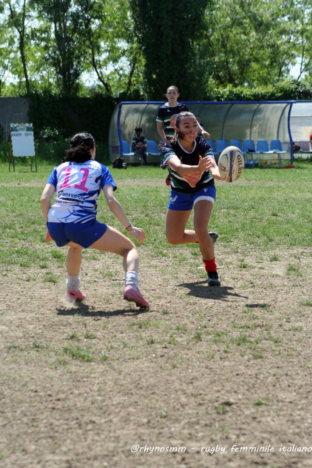 Azione uno contro uno durante il 1° Torneo 25 Aprile a Volvera