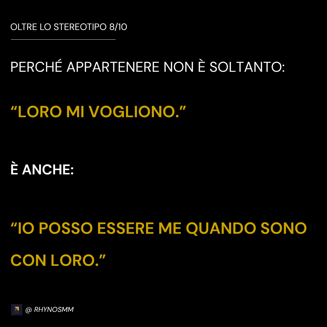 Oltre lo stereotipo, slide 4 di 8